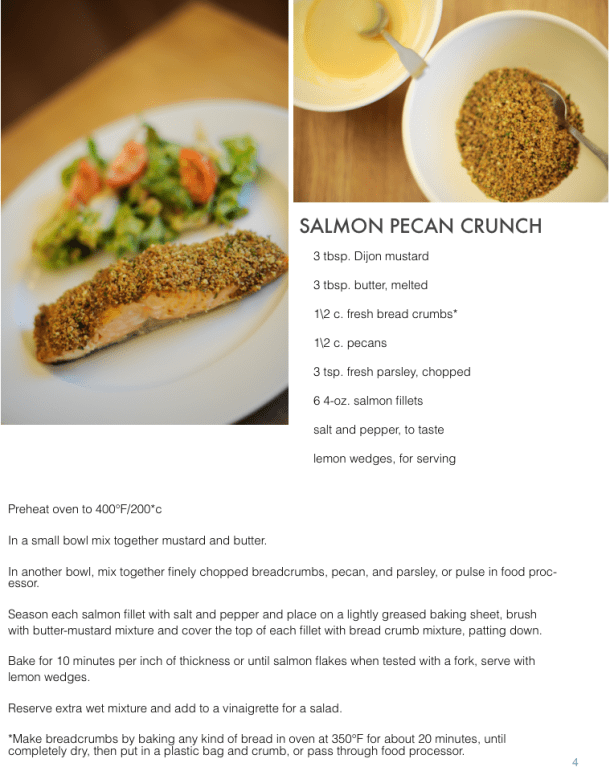 Salmon Pecan Crunch